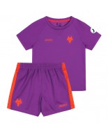 Wolves Alternativní dres pro děti 2024-25 Krátký Rukáv (+ trenýrky)